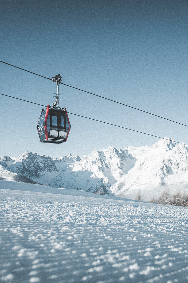 Skifahren Niederdorf