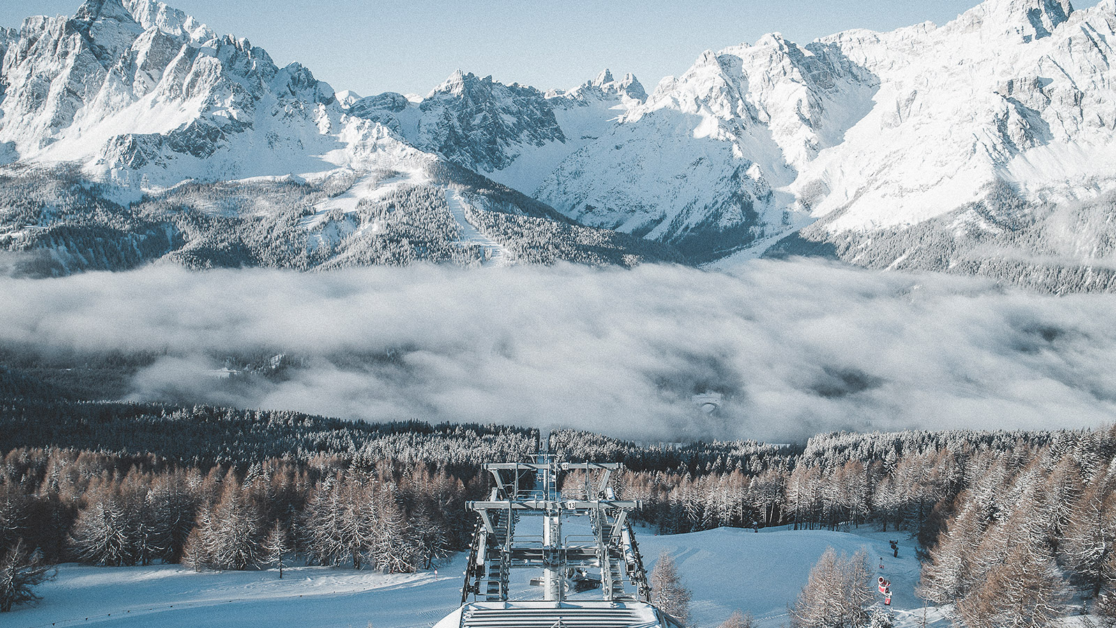 Blick auf die Bergwelt